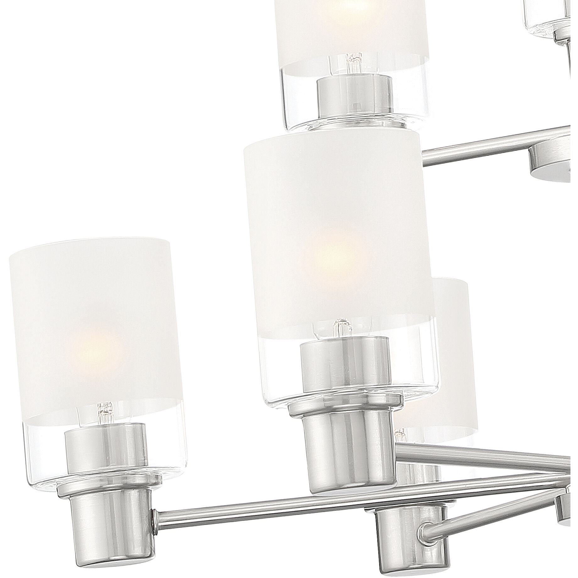 Cedar Lane 9 Light 30 inch Brushed Nickel Chandelier Ceiling Light