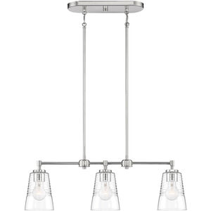 Ingo 3 Light 30 inch Polished Nickel Island Light Ceiling Light