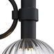 Fernwood LED 16 inch Black Outdoor Wall Sconce