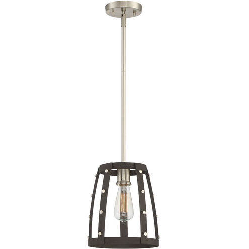 Presidio 1 Light 9.5 inch Rustique Mini Pendant Ceiling Light