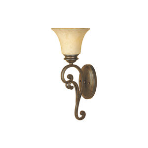 Mendocino 1 Light 7 inch Forged Sienna Wall Sconce Wall Light