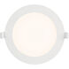 EnviroLite LED 6.85 inch White Slim Panel Downlight Ceiling Light