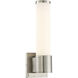 Linden LED 13.75 inch Satin Platinum Wall Sconce Wall Light