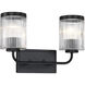 Aspen LED 16 inch Matte Black Vanity Wall Light
