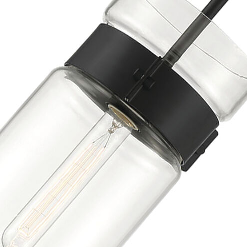 Midnight LA 1 Light 6 inch Matte Black Pendant Ceiling Light