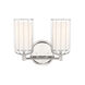 Avery 2 Light 15 inch Polished Nickel Bath Bar Wall Light