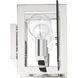Ethan 3 Light 24 inch Polished Nickel Bath Light Wall Light
