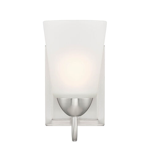 Malone 1 Light 5 inch Brushed Nickel Wall Sconce Wall Light