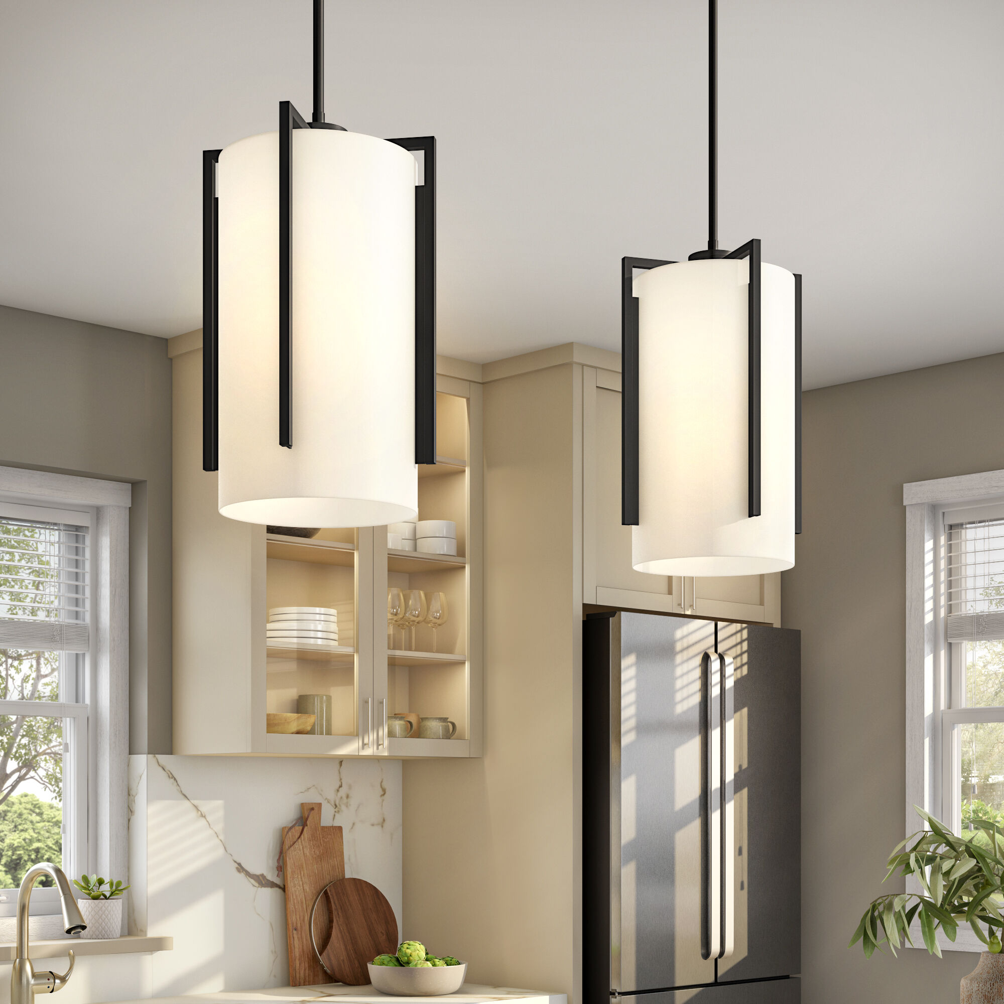 9 inch pendant light top