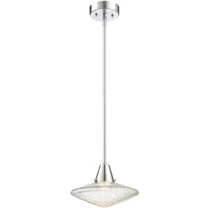 Aida LED 11 inch Chrome Pendant Ceiling Light