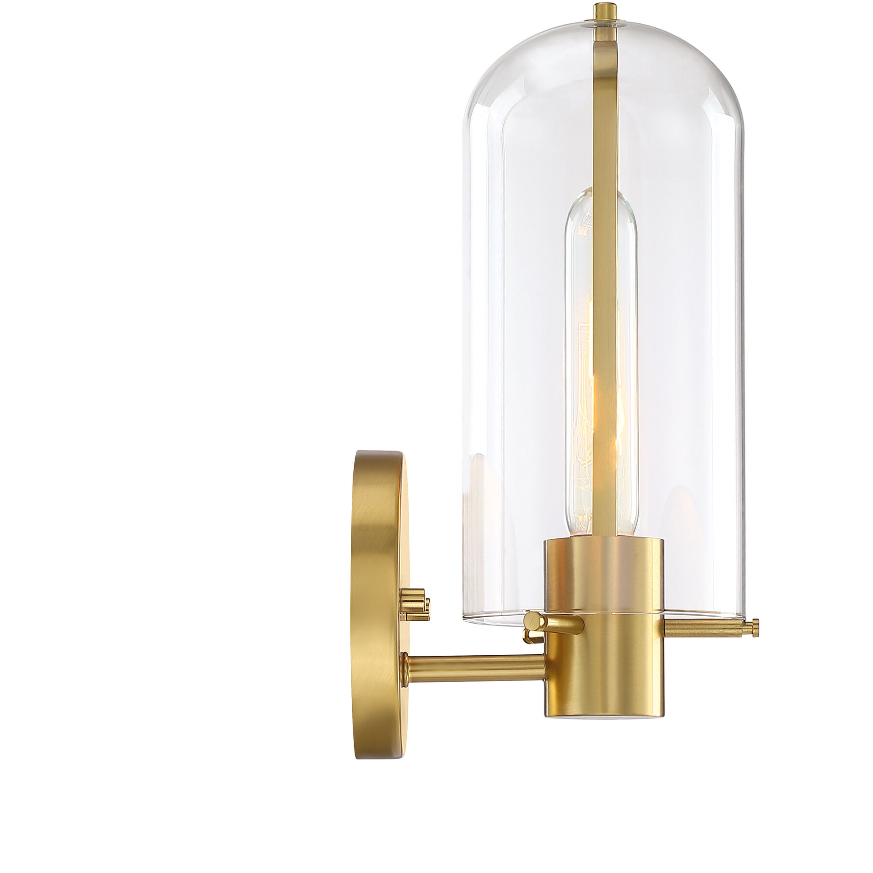 Skylar 1 Light 5.25 inch Brushed Gold Wall Sconce Wall Light