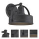 Portland 1 Light 8 inch Weathered Pewter Outdoor Wall Lantern