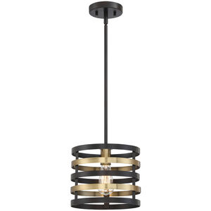 Mya 1 Light 10 inch Antique Bronze Mini Pendant Ceiling Light