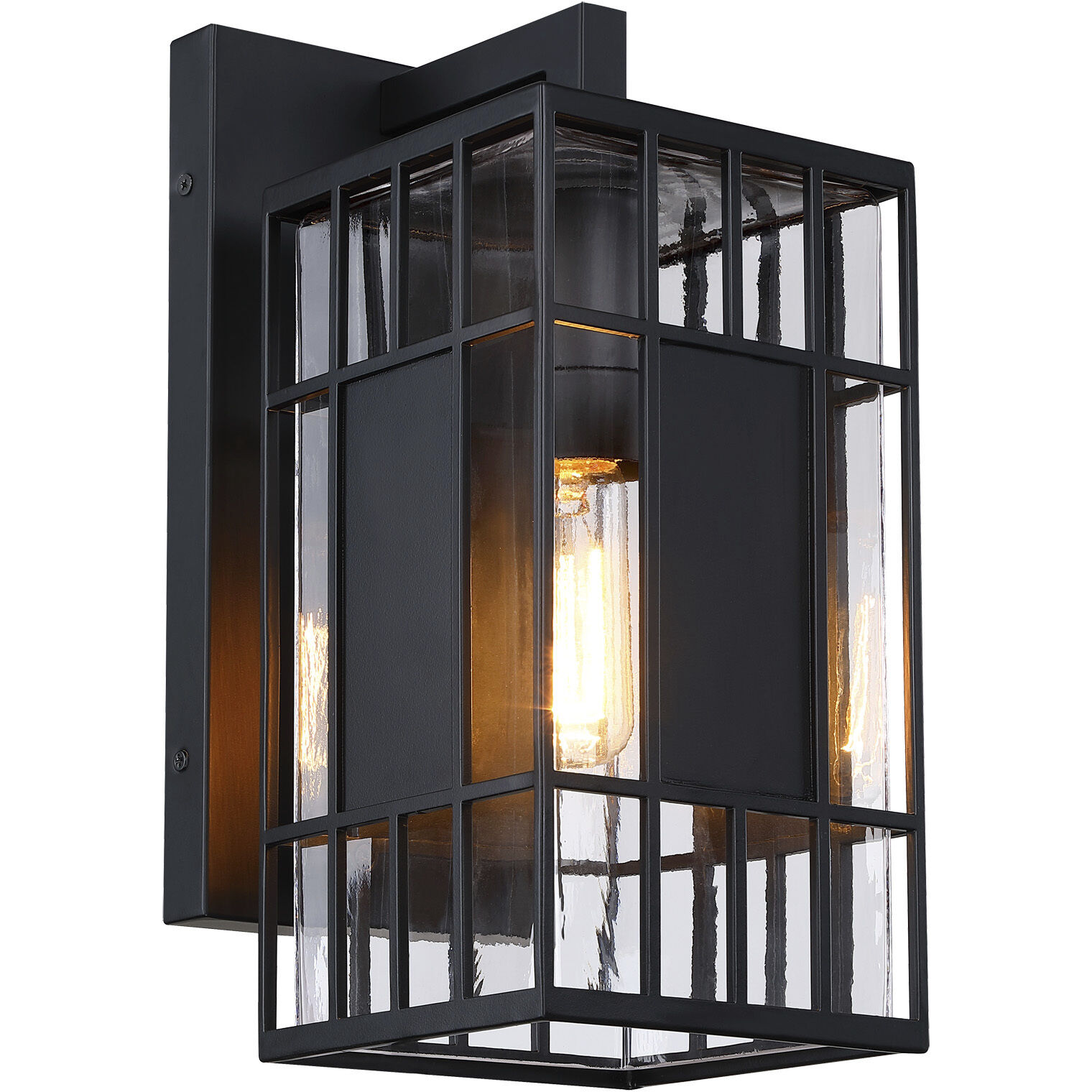 Edgehill LED 14 inch Black Outdoor Wall Sconce