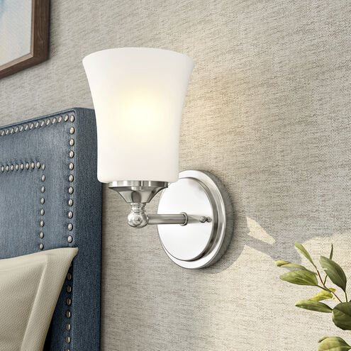Bronson 1 Light 5 inch Brushed Nickel Wall Sconce Wall Light
