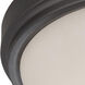 Hopkins LED 13.25 inch Oil Rubbed Bronze Flushmount Ceiling Light