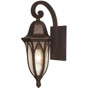 Berkshire 1 Light 18 inch Burnished Antique Copper Outdoor Wall Lantern