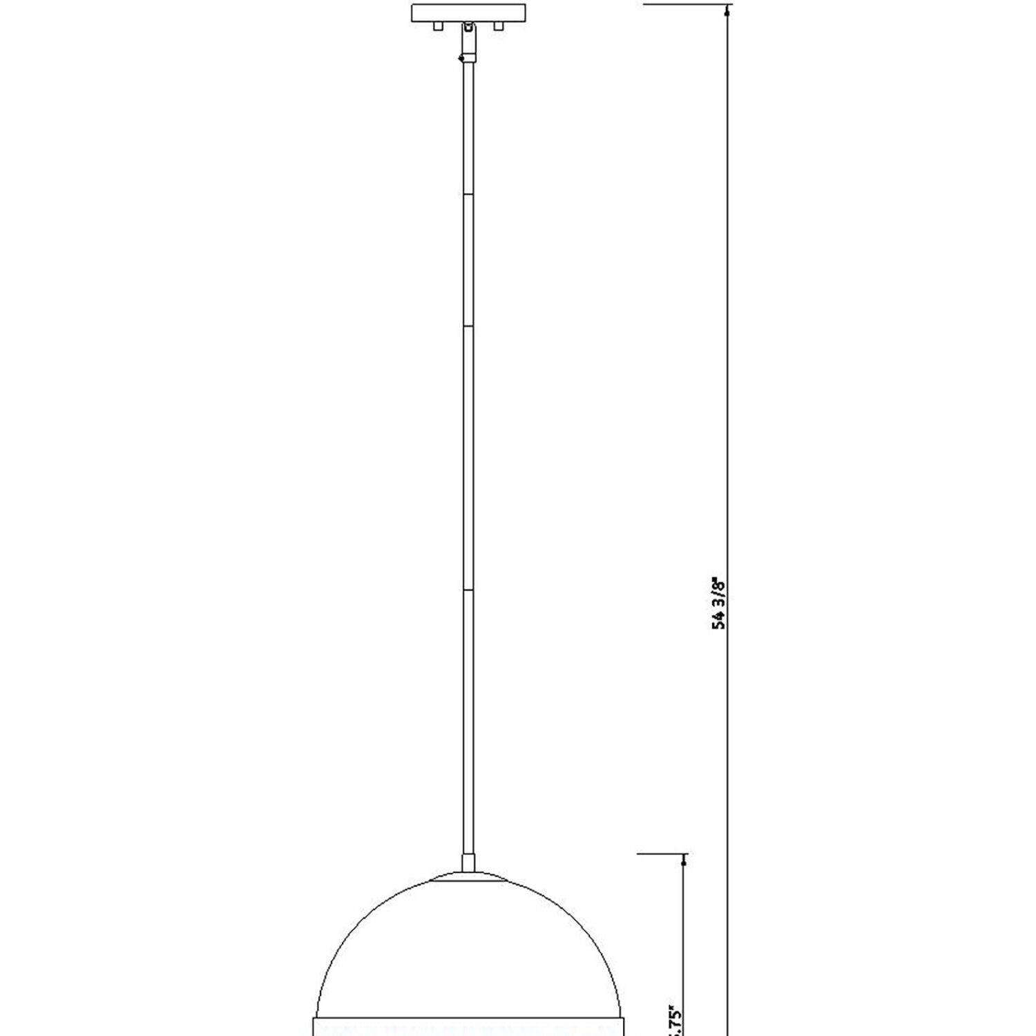 Dia 3 Light 14 inch Old Satin Brass Pendant Ceiling Light