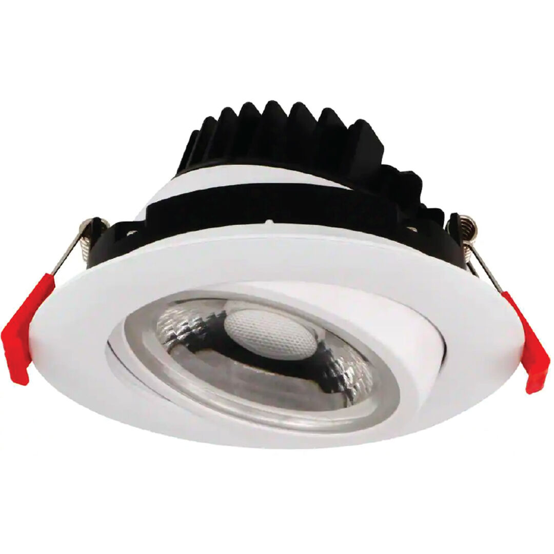 EnviroLite Integrated LED White Floating Gimbal in 3000K