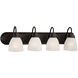 Torino 4 Light 30 inch Oil Rubbed Bronze Bath Bar Wall Light
