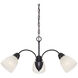 Torino 3 Light 29 inch Oil Rubbed Bronze Chandelier Ceiling Light