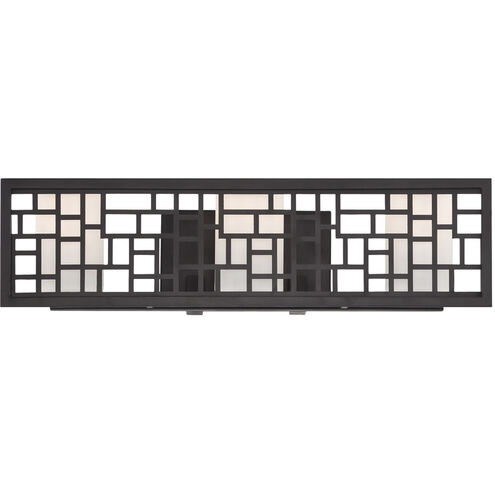 Trellis 3 Light 22 inch Oil Rubbed Bronze Bath Bar Wall Light