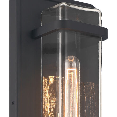 Pearl Street 1 Light 16 inch Black Exterior Wall Lantern