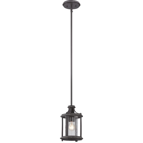 Palencia 1 Light 6.5 inch Artisan Pardo Wash Mini Pendant Ceiling Light