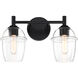 Summer Jazz 2 Light 16.00 inch Bathroom Vanity Light