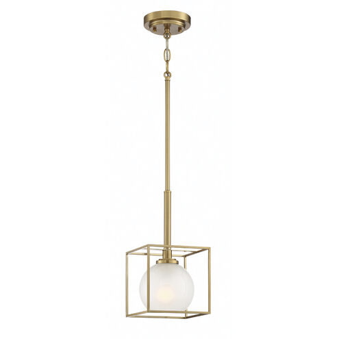 Cowen 1 Light 7 inch Brushed Gold Mini Pendant Ceiling Light