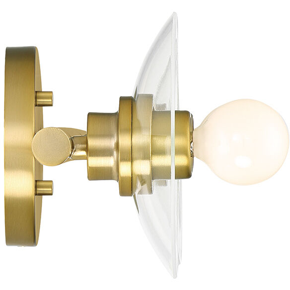 Litto 3 Light 24 inch Brushed Gold Vanity Light Wall Light