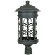 Ellington 1 Light 23 inch Oil Rubbed Bronze Outdoor Post Lantern
