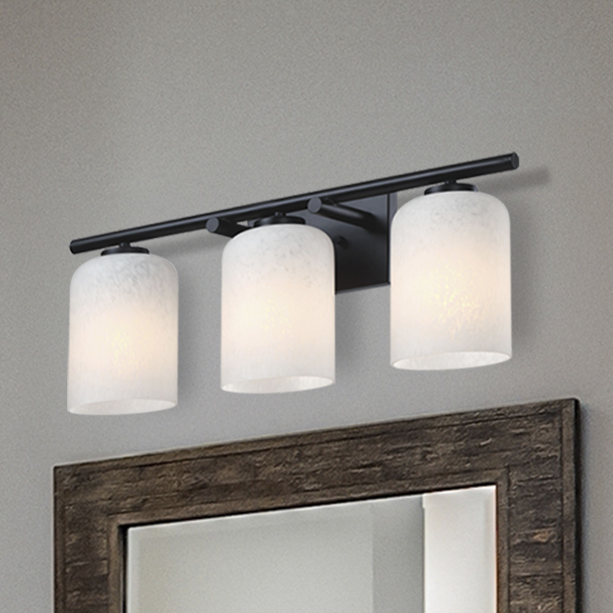 Bluestone Ridge LED 24 inch Matte Black Vanity Wall Light