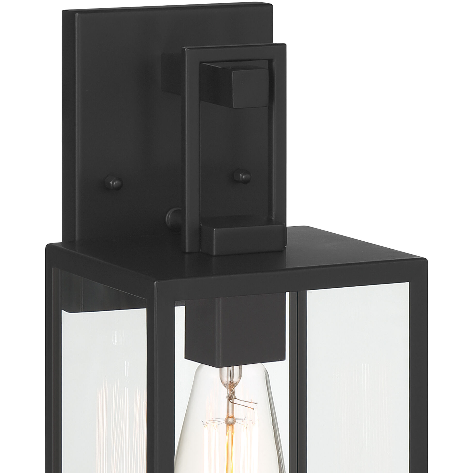 Preston 1 Light 11.75 inch Matte Black Exterior Wall Lantern