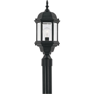 Devonshire 1 Light 20 inch Black Outdoor Post Lantern