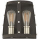 Presidio 2 Light 9.5 inch Rustique Wall Sconce Wall Light