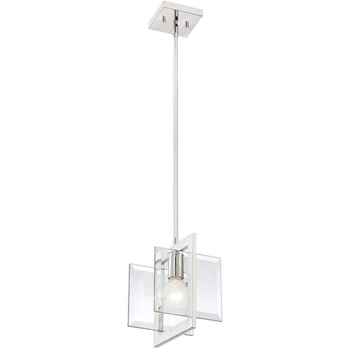 Ethan 1 Light 8.25 inch Polished Nickel Mini Pendant Ceiling Light