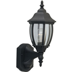 Tiverton Outdoor Wall Lantern in Black