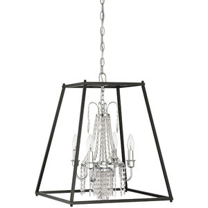 Maisie 4 Light 18 inch Chrome Foyer Ceiling Light