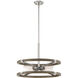 Hanston 4 Light 22.5 inch Polished Nickel Pendant Ceiling Light