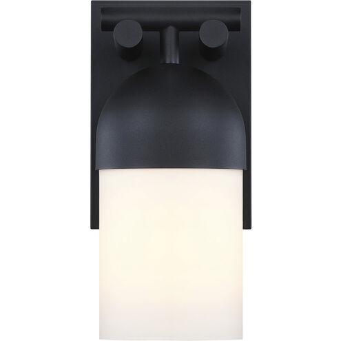 Ever Spring LED 14 inch Black Outdoor Wall Sconce