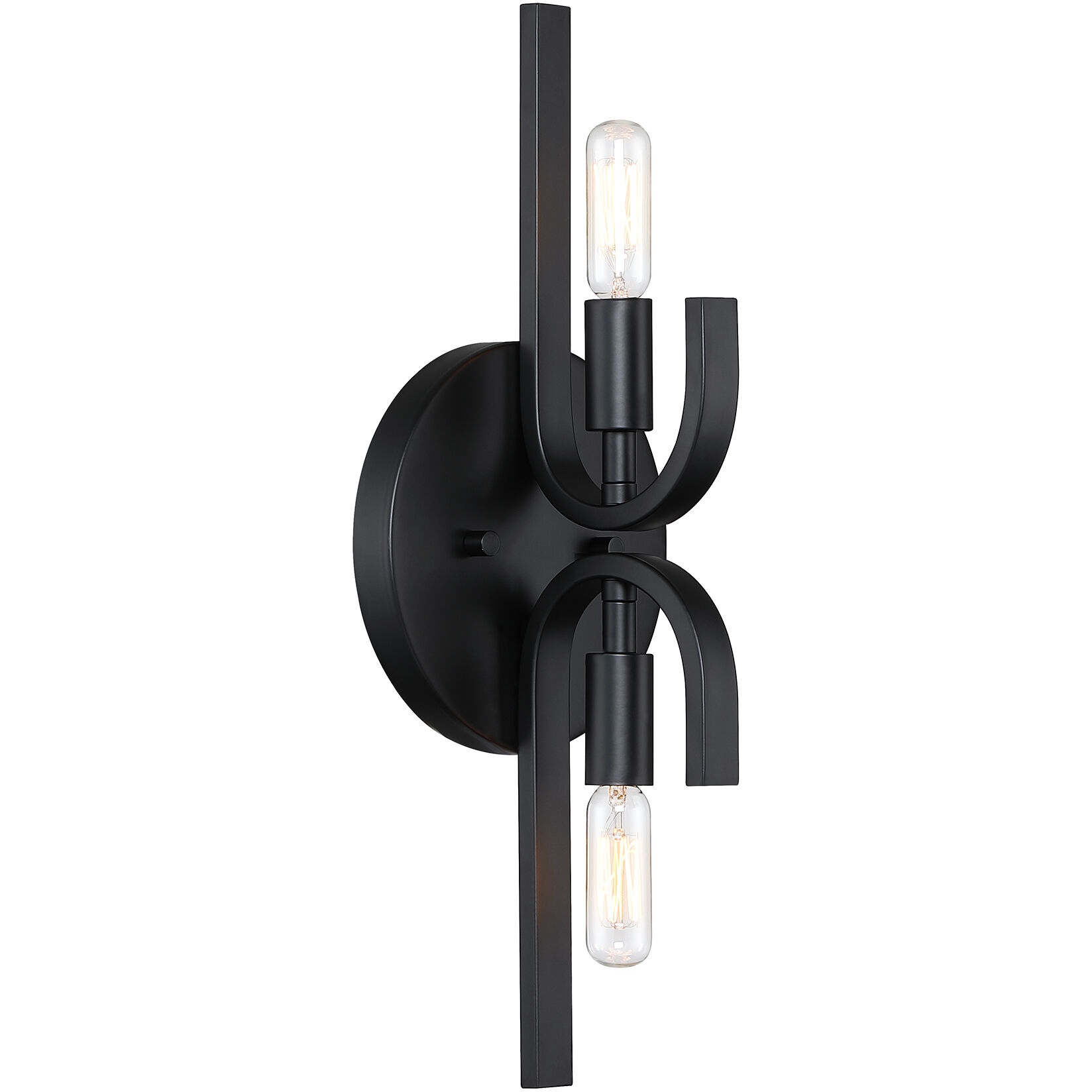 Skye 2 Light 6.25 inch Matte Black Wall Sconce Wall Light