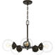Knoll 5 Light 26 inch Oil Rubbed Bronze Chandelier Ceiling Light