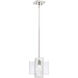 Ethan 1 Light 8.25 inch Polished Nickel Mini Pendant Ceiling Light
