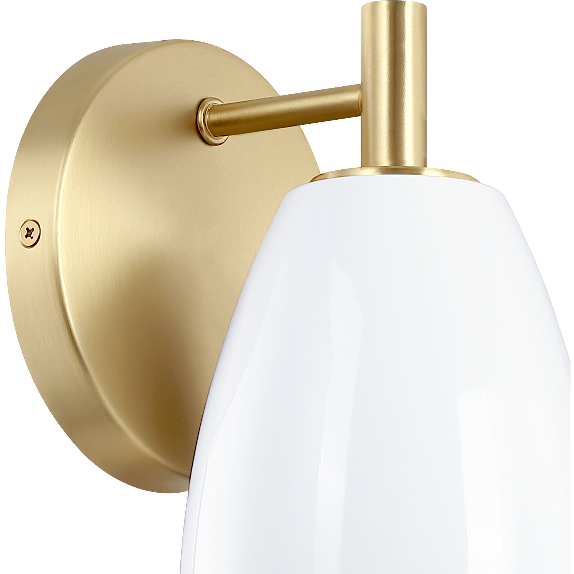 Biba 1 Light 5.25 inch Brushed Gold Wall Sconce Wall Light