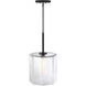 Haven LED 14 inch Matte Black Pendant Ceiling Light