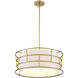 Aria Falls LED 22 inch Golden Mist Pendant Ceiling Light
