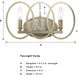 Hutton 2 Light 15.5 inch Sterling Gold Bath Bar Wall Light