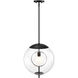 Celeste 1 Light 15.75 inch Matte Black Pendant Ceiling Light