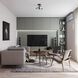 Arlo 4 Light 14.25 inch Matte Black Semi Flush Mount Ceiling Light